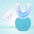 Automatic Electric 360° Sonic Brush Whitening Toothbrush IPX7 Waterproof Electric Toothbrush (blue,2 Generation Toothbrush)