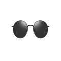 Round Polarized Sunglasses Uv400 Travel Fashion Circle Eyeglasses - 1