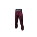 Men'S Compression Capri Shorts Baselayer Cool Dry Sports Tights - Wine Red Red M