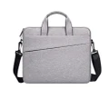 13.3 Inch Notebook Shoulder Bag Laptop Bag Business Briefcase Suitable for Apple Huawei Pro Xiaomi Notebook-Grey