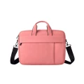 13.3 Inch Waterproof and Wear-resistant Laptop Bag Laptop Shoulder Bag Suitable for Apple Xiaomi Huawei Pro Laptop-Pink
