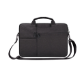 13.3 Inch Waterproof Multi-compartment Portable Laptop Bag Briefcase Suitable for Huawei Pro Xiaomi Notebook-Black