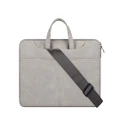 13.3 Inch Waterproof and Wear-resistant Laptop Bag Portable Shoulder Bag Suitable for Apple Macbook Millet Pro-Grey