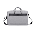 13.3 Inch Waterproof and Expandable Portable Laptop Bag Shoulder Bag Suitable for Apple MacBook Huawei Pro Xiaomi Notebook-Grey