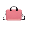 13.3 Inch Waterproof and Wear-resistant Laptop Bag Notebook Shoulder Bag Suitable for Apple MacBook Huawei Pro Xiaomi Notebook-Pink