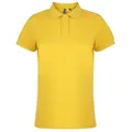 Asquith & Fox Womens/Ladies Plain Short Sleeve Polo Shirt (Sunflower) (2XL)