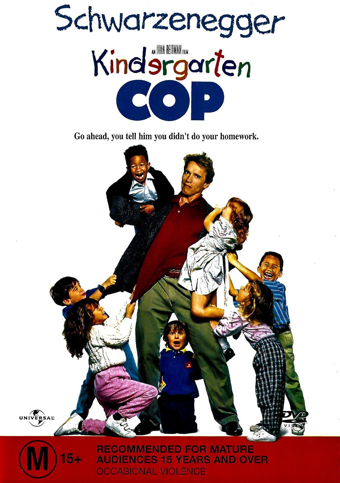 Kindergarten Cop DVD Preowned: Disc Excellent