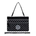 M Square Portable Handbag Lightweight Travel Bags Women Weekender Travel Storage Bag Star Black