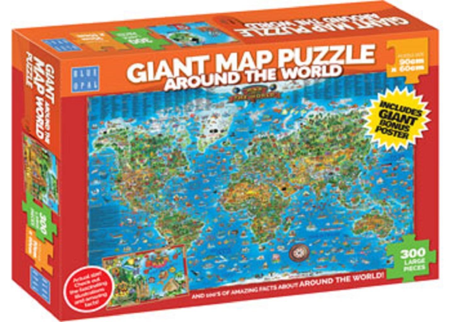 Blue Opal Jigsaw Puzzle Around the World 300 pieces