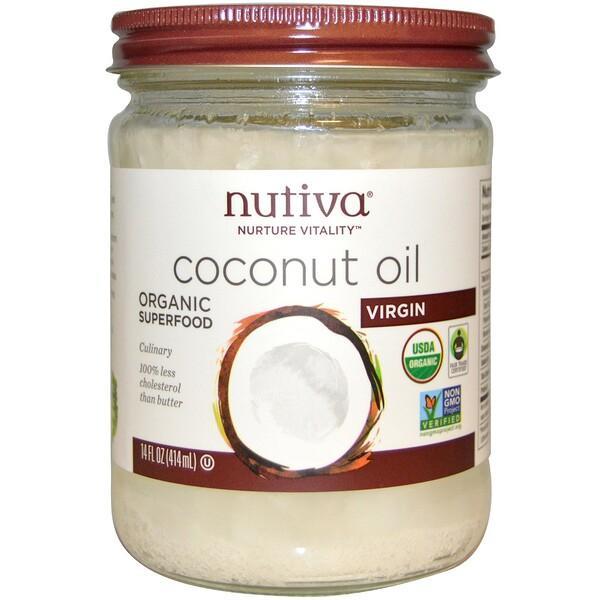 Nutiva, Organic Coconut Oil, Virgin, 414 ml
