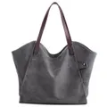 Women Durable Thicker Canvas Handbag Light Casual Large Capacity Shoulder Bag