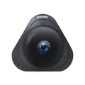 Q8 960P 1.3MP 360 Degree VR Fisheye WiFi IR Infrared IP Camera Two Way Audio Motion Detector BLACK