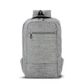 15.6inch Men Laptop Canvas Backpack School Business Travel Shoulder Bag Rucksack GRAY