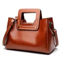 Pu Leather Women Waterproof Messenger Bags Casual Handbag With Shoulder Strap