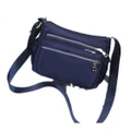 Women Oxford Leisure Travel Crossbody Bag Shoulder Bag Blue