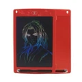 DZ0070 10 Inch LCD Writing Tablet Digital Handwriting Pad Art Colorful Drawing Board Ultra Thin Electronic Touch Pads Toys for Kids RED