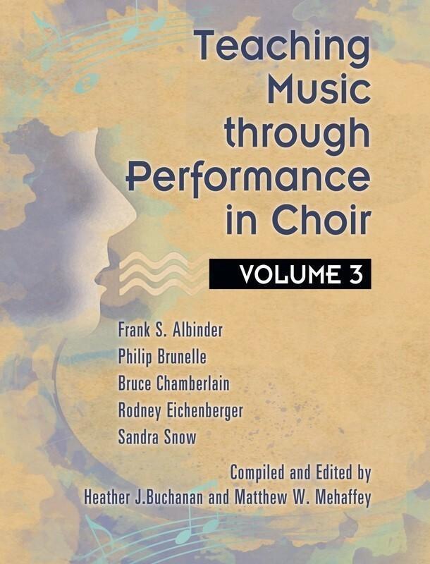 Teaching Music Through Perf Choir V3 (Hardcover Book) Book