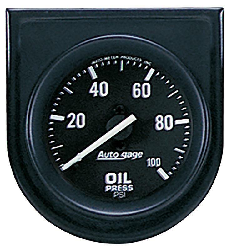 Auto Meter Auto gage Series Oil Pressure Gauge 2-1/16" Mechanical 0-100 psi
