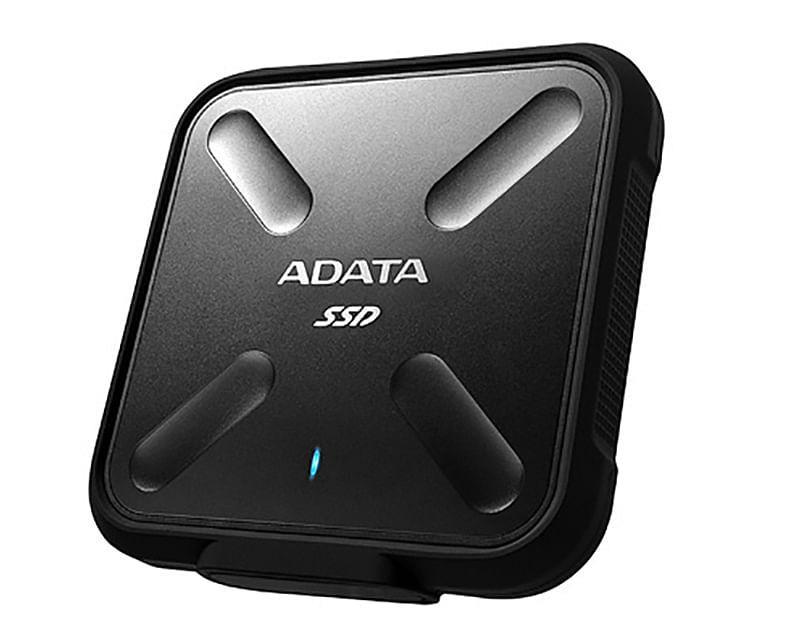 ADATA SD700 Water/Dust Proof 512GB External SSD - Black [ASD700-512GU31-CBK]