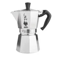 Bialetti Moka Express Coffee Percolator Maker Stove Top - 6 Cup