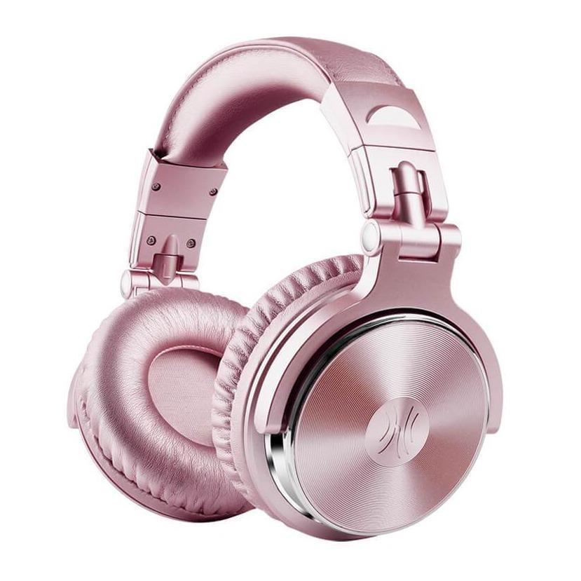 OneOdio Pro 10 Wired Headphones - Metallic Pink