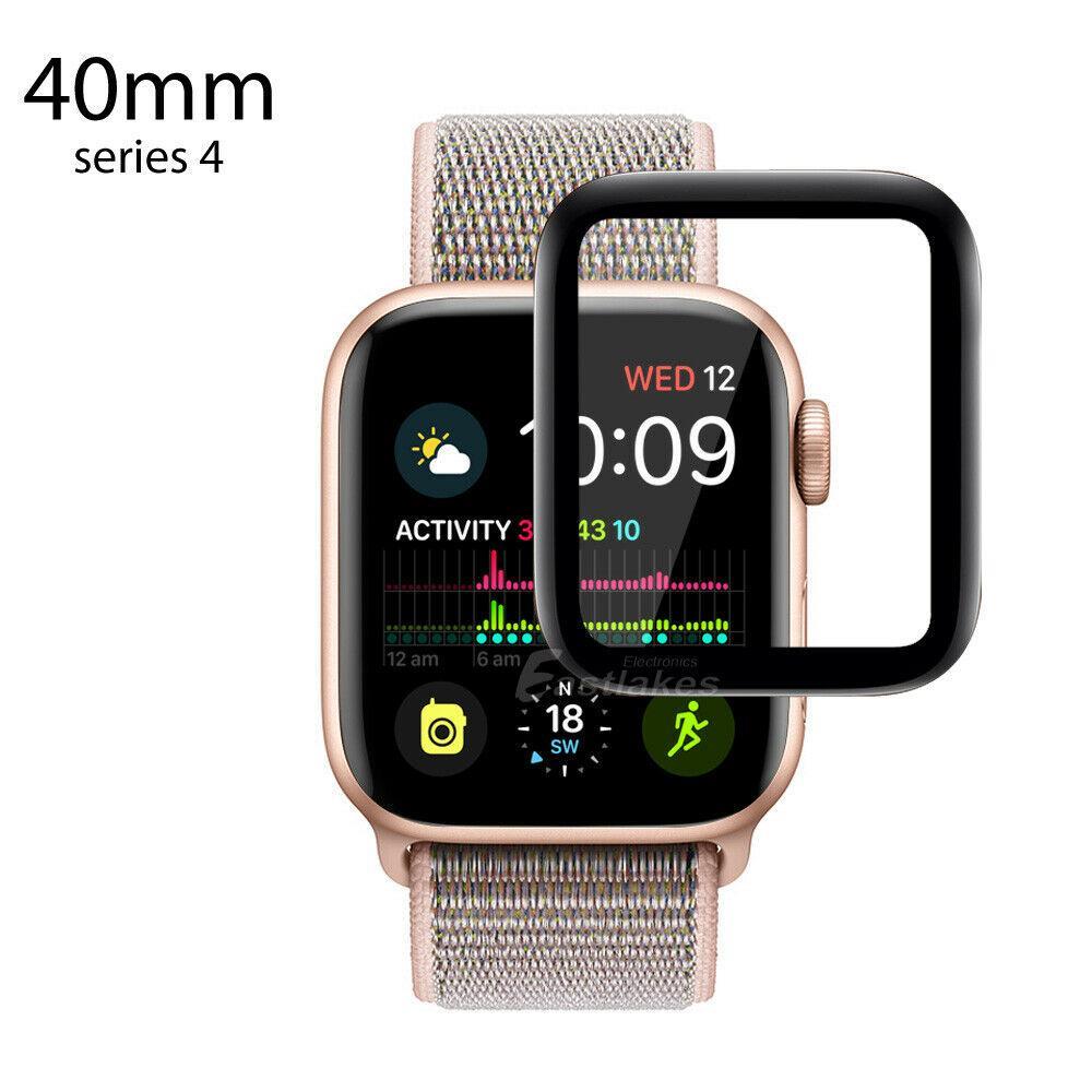 For Apple Watch 6 5 4 3 2 SE FULL Tempered Glass Screen Protector 40mm