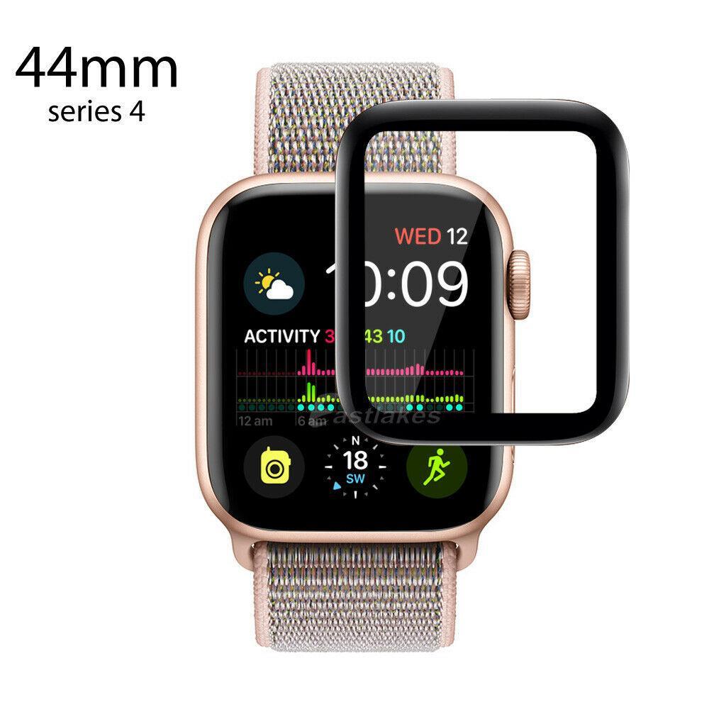 For Apple Watch 6 5 4 3 2 SE FULL Tempered Glass Screen Protector 44mm