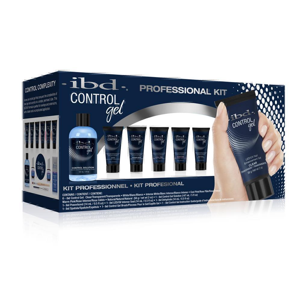 IBD Control Gel Nail LED / UV Enhancement New Pro-Hybrid Professional Kit