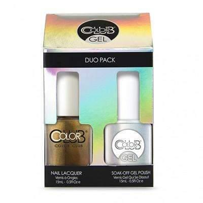 Color Club Matching Soak Off Gel + Nail Lacquer Polish Duo Pearl District 1005