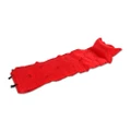 Trailblazer 9-Points Self-Inflatable Air Mattress With Pillow | Red