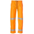 HP01A Sz 5XL; High Safety Pants 100% Polyester; PU Coated; Fluoro Orange