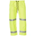 HP01A Sz 5XL; High Safety Pants 100% Polyester; PU Coated; Fluoro Yellow