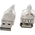 LC7194 3M USB-a Plug To USB-a Socket Extension Usb2.0 Transparent