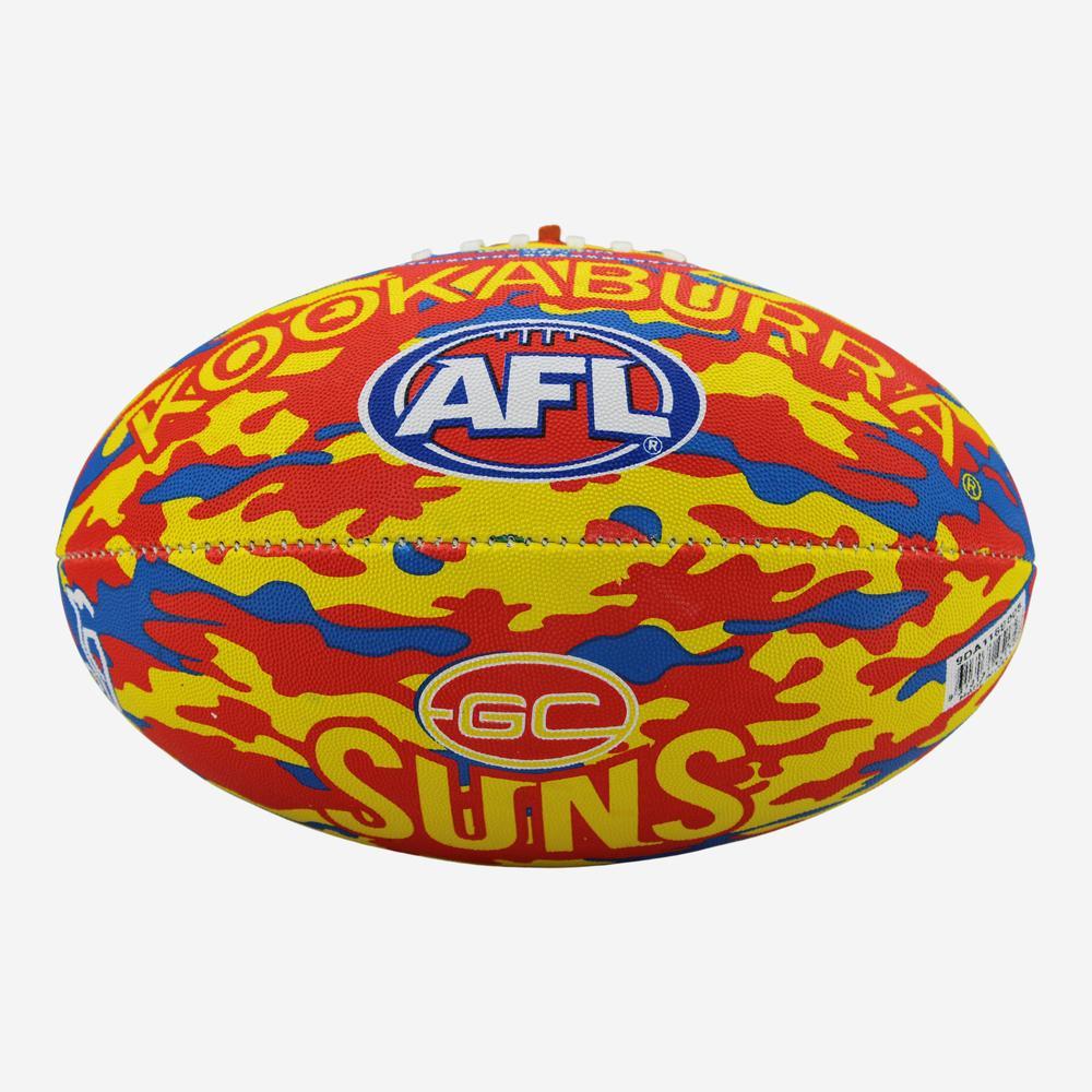 Gold Coast Suns Size 5 Apex Synthetic Football