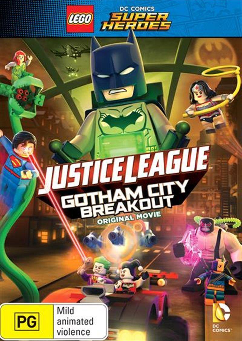 LEGO Justice League Gotham City Breakout DVD