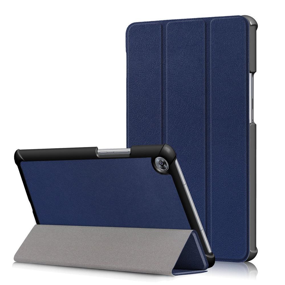 Tri Fold Case Cover For 8.4 Inch Huawei Mediapad M6 Tablet DARKBLUE
