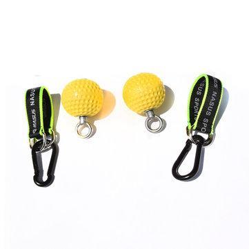 1pair 97mm Non-slip PU Grip Ball Outdoor Sports Gym Indoor Fitness Push Up Ball