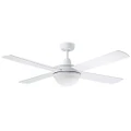 Martec Lifestyle 1300mm 52" Ceiling Fan with 24W TriColour LED White