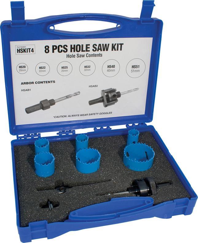 Cabac Professional Holesaw Kit | HSKIT4