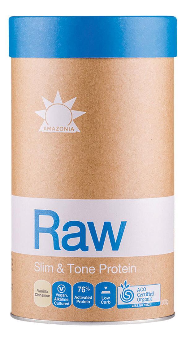 Organic Raw Slim & Tone Protein - Vanilla Cinnamon 500g