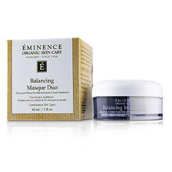 EMINENCE - Balancing Masque Duo: Charcoal T-Zone Purifier & Pomelo Cheek Treatment - For Combination Skin Types