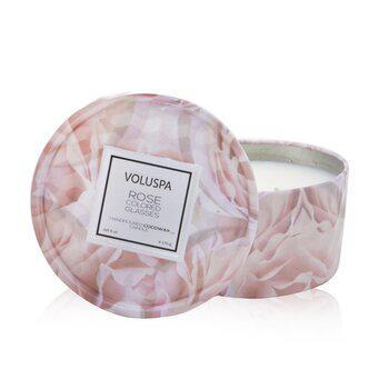 VOLUSPA - Embossed Tin Candle - Rose Colored Glasses