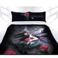 Anne Stokes Rose Fairy Quilt Cover Set Single