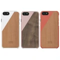 Native Union Clic Wooden iPhone 6 Plus / 6S Plus - Color: White/Cherry Wood