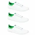 3 x Mens Dunlop Volley International Volleys Mens Canvas Shoes White Black Grey