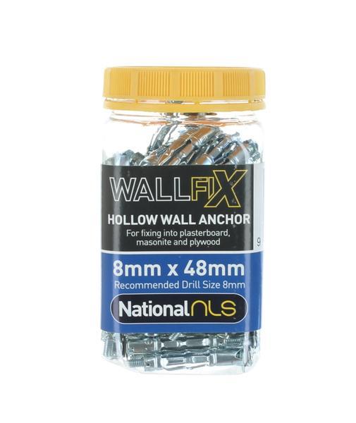 NLS Hollow wall anchor Size 416 8mm x 10 -16 mm (70 Jar) | 30448