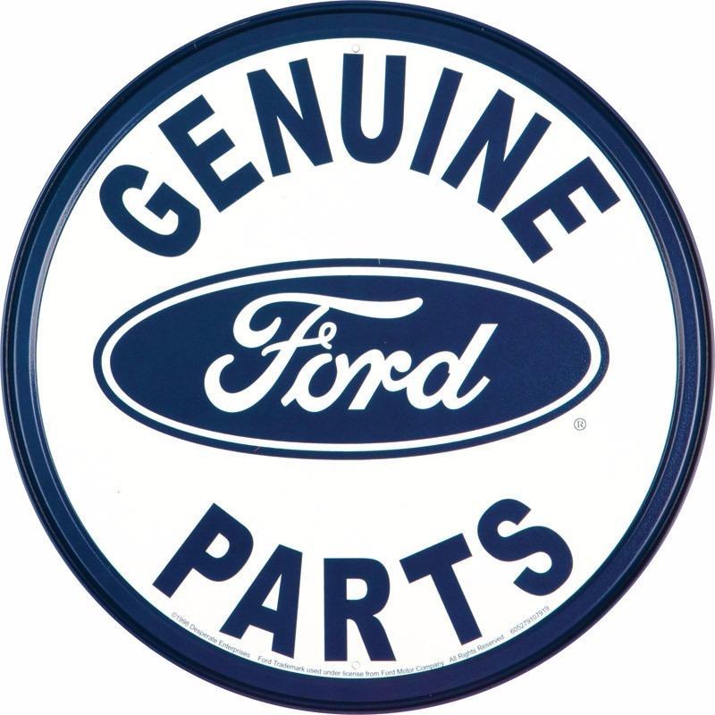 Ford Genuine Parts Metal Tin Sign