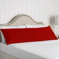 Artex 100% Cotton Body Pillowcase Red