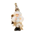 Family Holiday Santa Doll Ornament Toy, Size:16cm(Lattice)