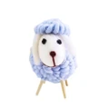2PCS Christmas Creative Cute Wool Felt Lamb Ornaments Decoration Supplies(Blue)